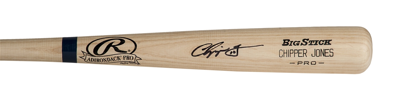 Chipper Jones Signed Rawlings Bat (PSA/DNA)